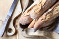 French country bread Royalty Free Stock Photo