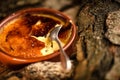 French creme brulee Royalty Free Stock Photo