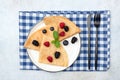 French Crepes With Berries Royalty Free Stock Photo