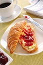 French Croissant Royalty Free Stock Photo