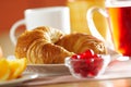 French croissant Royalty Free Stock Photo