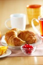 French croissant Royalty Free Stock Photo