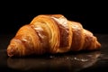 French Croissant, bakery. Butter Croissant. Delicious