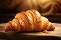 French Croissant, bakery. Butter Croissant. Delicious