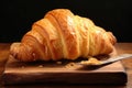 French Croissant, bakery. Butter Croissant. Delicious