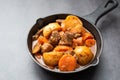 Beef Stew French cuisine Beef Bourguignon Royalty Free Stock Photo