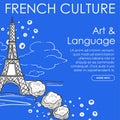 French culture, art and language website page