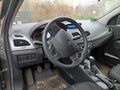 French sedan car Renault Fluence 1.6 interior