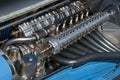 French Delage racing engine Royalty Free Stock Photo