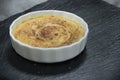 French dessert Crme Brulee Royalty Free Stock Photo