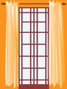 French door in my room Royalty Free Stock Photo