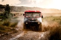 French driver Richard Gonzales and his codriver Jean Philippe Salviat in a Tatra Jamal