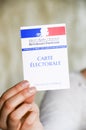 French electoral card