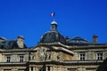 French Flag in Jardin Luxembourg Paris