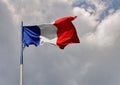 French Flag Royalty Free Stock Photo