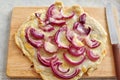 French Flammkuchen Royalty Free Stock Photo