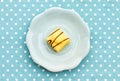 French Fondant Fancies, a type of Petit Four Royalty Free Stock Photo