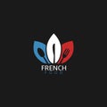 French food icon Royalty Free Stock Photo