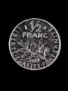 French Franc coin