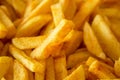 French fried potatoes background Royalty Free Stock Photo