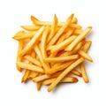 Aerial View Of French Fries: Captivating Image For Food And Pharma Marketing