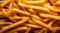 French fries background generated by AI tool