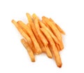 French fries isolated Royalty Free Stock Photo