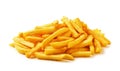 French fries isolated Royalty Free Stock Photo