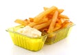 French fries with mayonaise