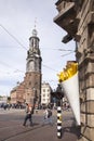 French fries and munt tower in amsterdam