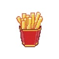French fries. Vector illustration decorative design
