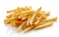 French fries on white background Royalty Free Stock Photo