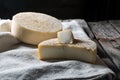 French goat cheese Royalty Free Stock Photo