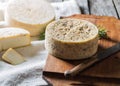 French goat cheese Royalty Free Stock Photo