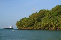 French Guiana, Iles du Salut - Islands of Salvation: Royal Island - Coastline Royalty Free Stock Photo