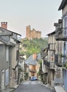 French historic town of Najac Royalty Free Stock Photo