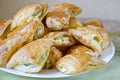 French home made cheese puff Royalty Free Stock Photo