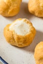 French Homemade Mini Cream Puff