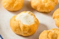 French Homemade Mini Cream Puff