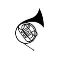 French horn icon