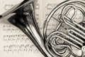French Horn Royalty Free Stock Photo
