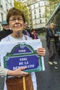 French Hospital Protest Royalty Free Stock Photo