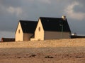 French Houses on Utah Beach, France