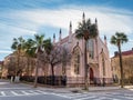 French Huguenot Church in Charleston, SC Royalty Free Stock Photo