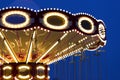 French illuminated carusel Royalty Free Stock Photo