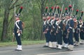 French infantry on the march