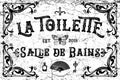 French La Toilette Est 2018 Salle de Bains Bathroom Sign Royalty Free Stock Photo