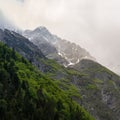 French landscape - Les Ecrins Royalty Free Stock Photo