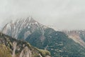 French landscape - Les Ecrins Royalty Free Stock Photo