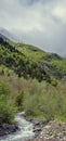 French landscape - Les Ecrins Royalty Free Stock Photo